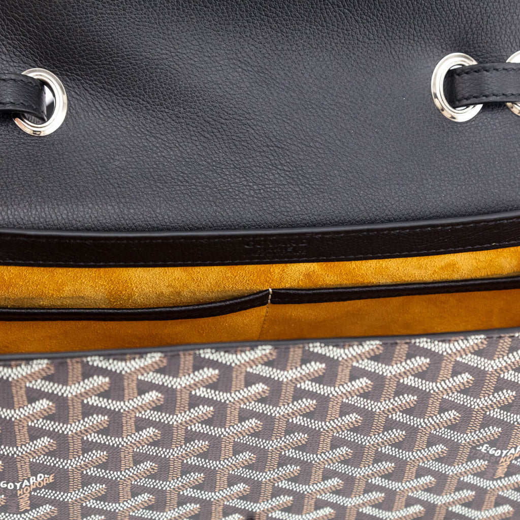 Goyard Black Goyardine 233 Bag