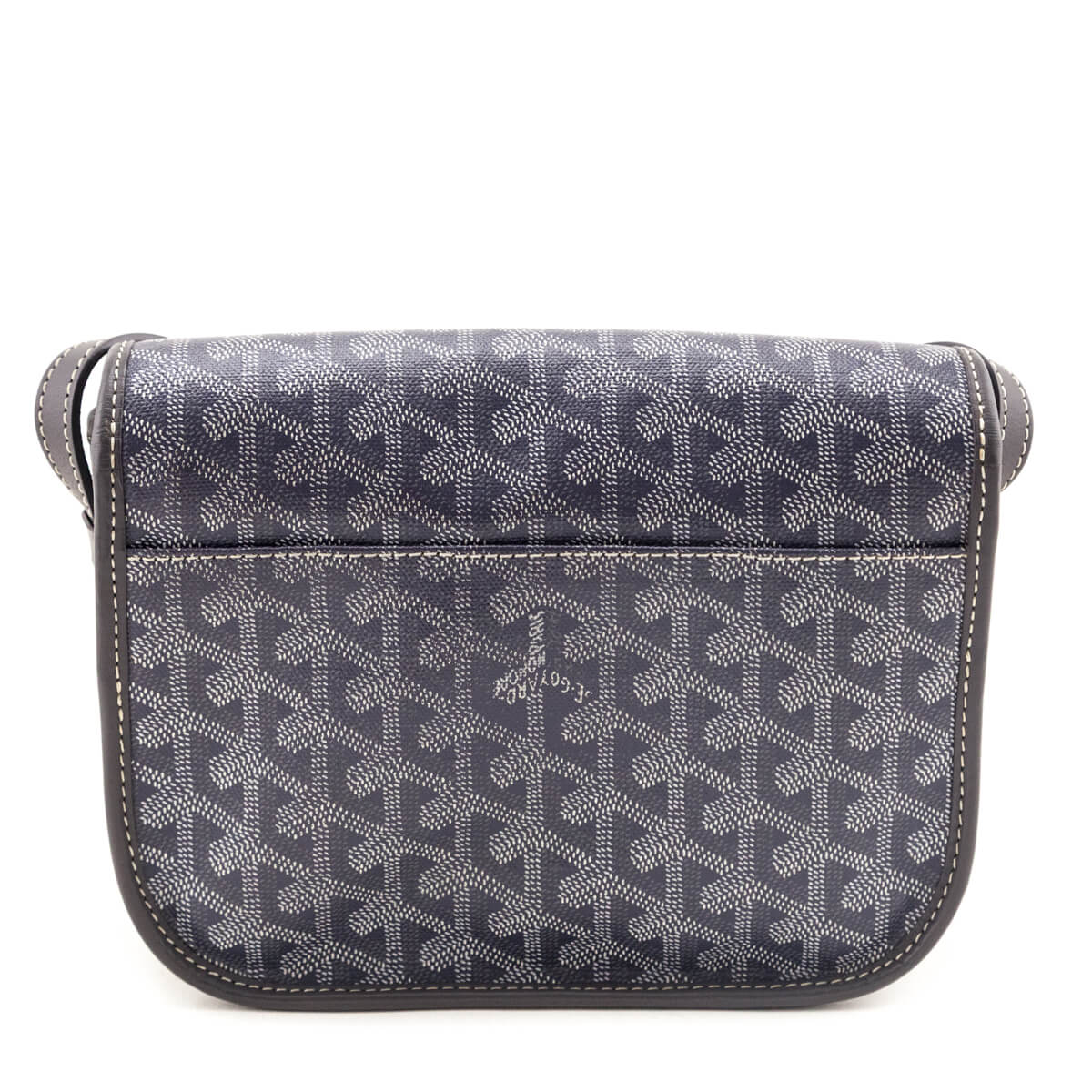 Goyard Grey Goyardine Belvedere PM Messenger Bag