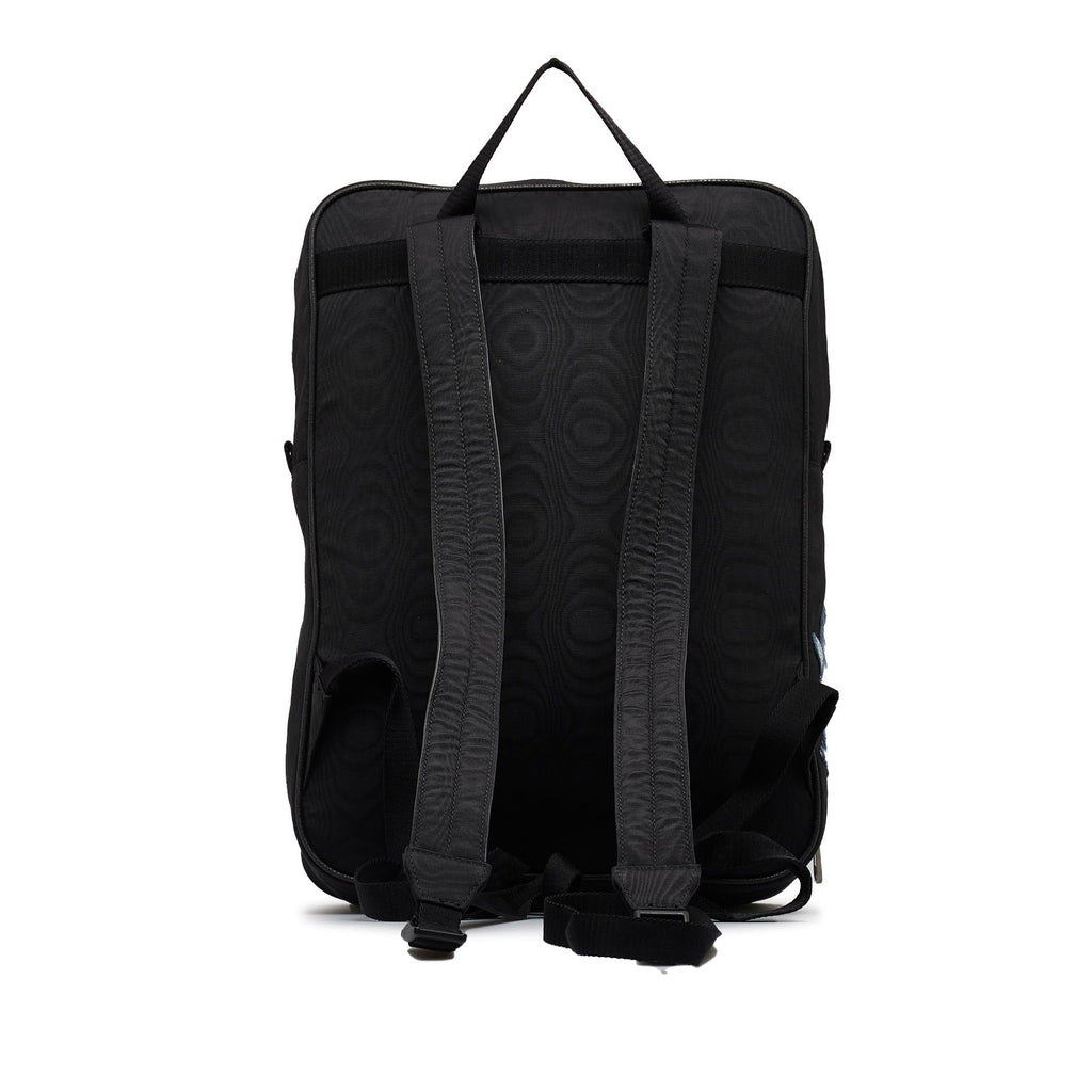 Gucci 80's Patch Tenebre GG Nylon Backpack (SHG-fOclzO)