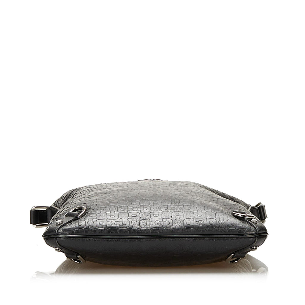 Gucci Abbey D-Ring Embossed  Horsebit Crossbody (SHG-35354)