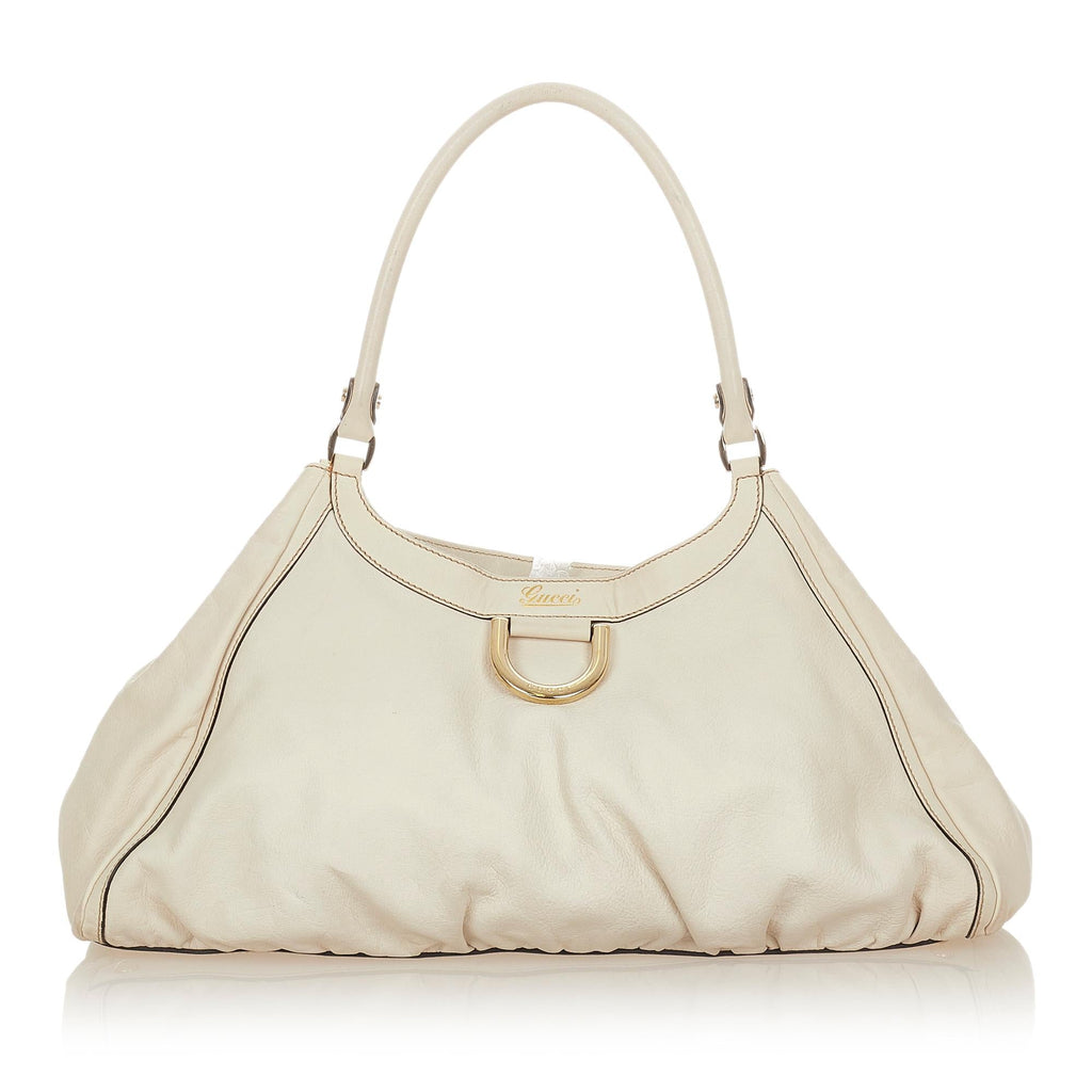 Gucci Abbey D-ring Leather Shoulder Bag (SHG-31847)