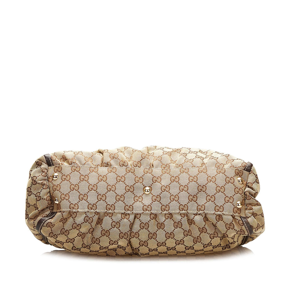 Gucci Abbey GG Canvas Shoulder Bag (SHG-35422)