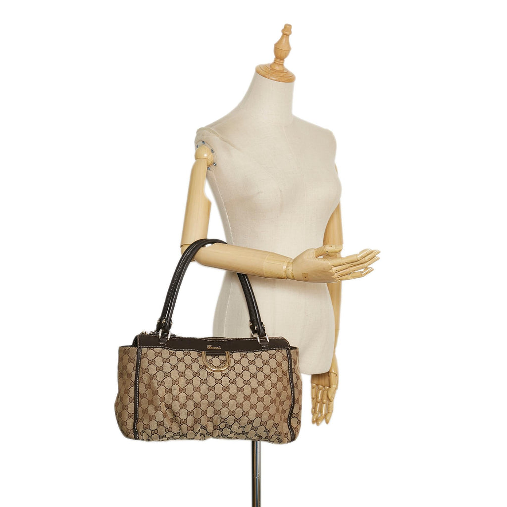 Gucci Abbey GG Canvas Shoulder Bag (SHG-35422)