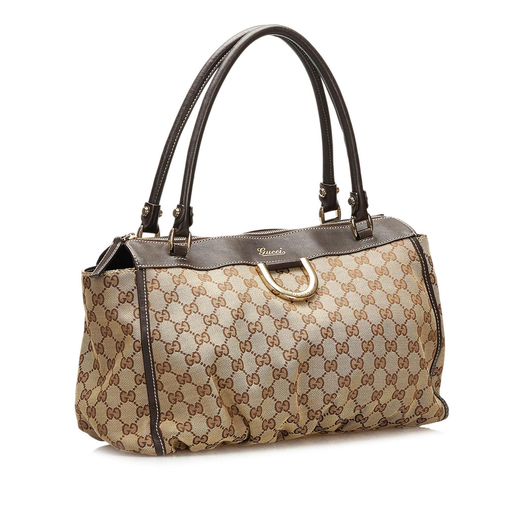 Gucci Abbey GG Canvas Shoulder Bag (SHG-35422)