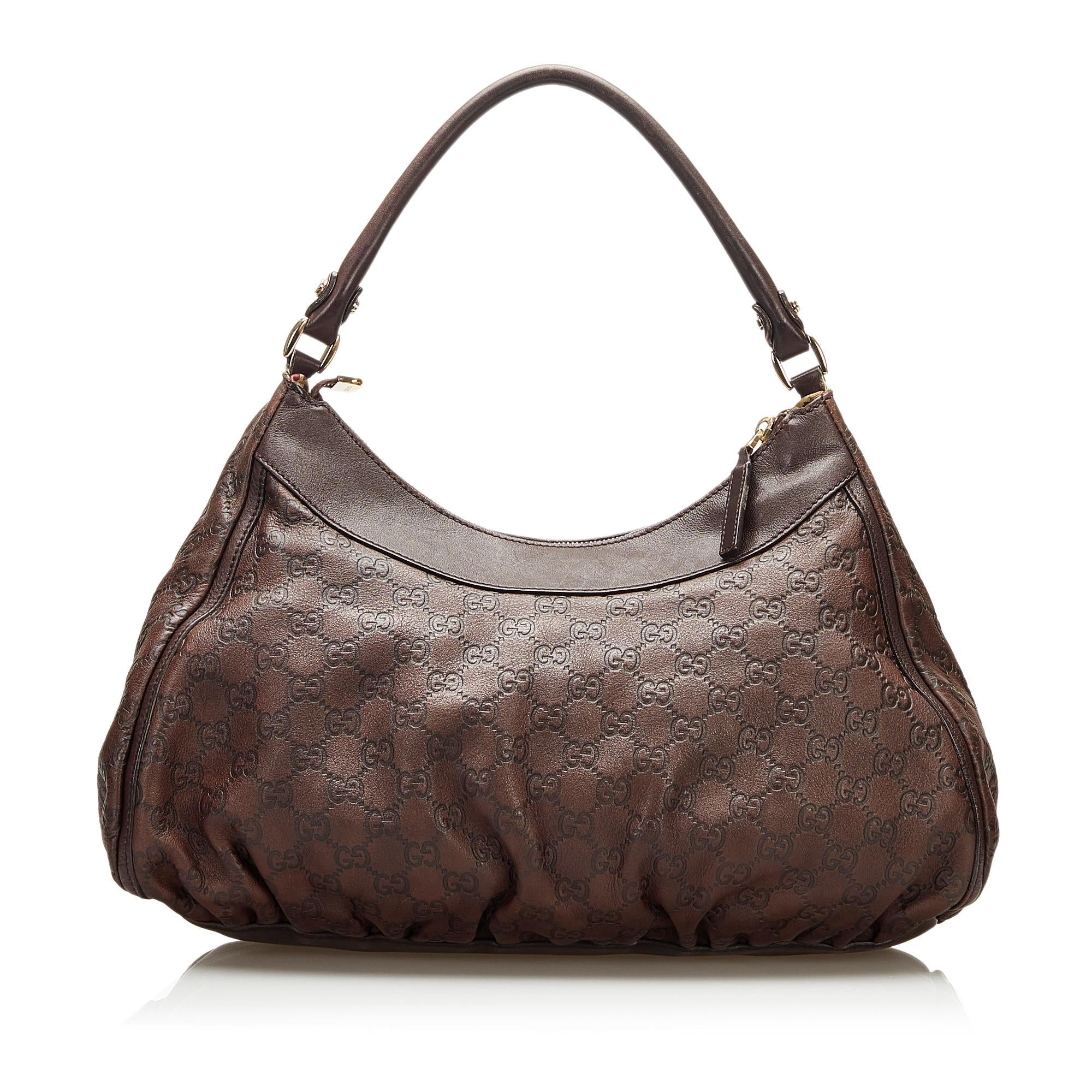 Gucci Abbey Guccissima Shoulder Bag (SHG-35176)
