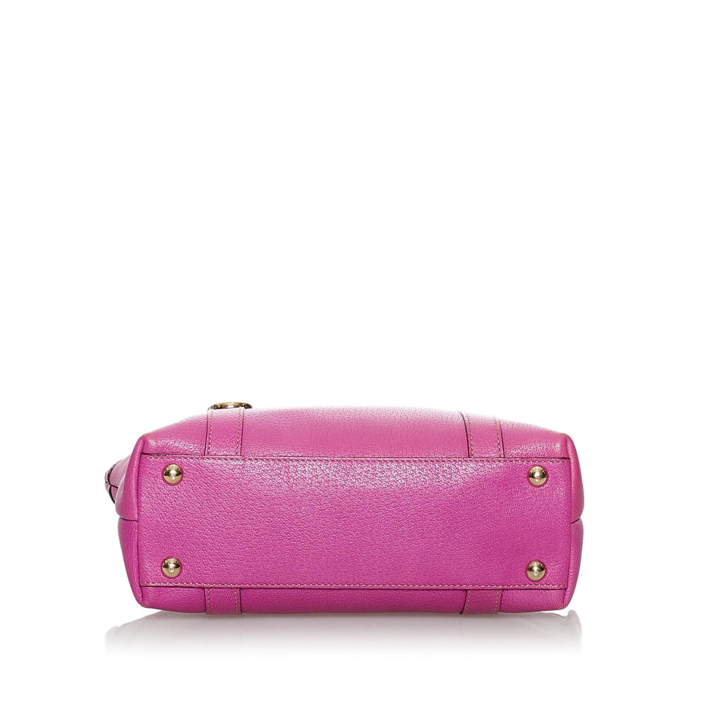 Gucci Abbey Leather Handbag (SHG-30811)