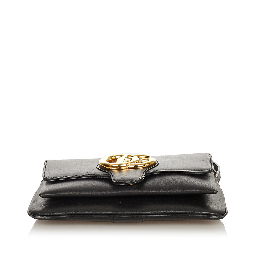 Gucci Arli Leather Crossbody Bag (SHG-25155)