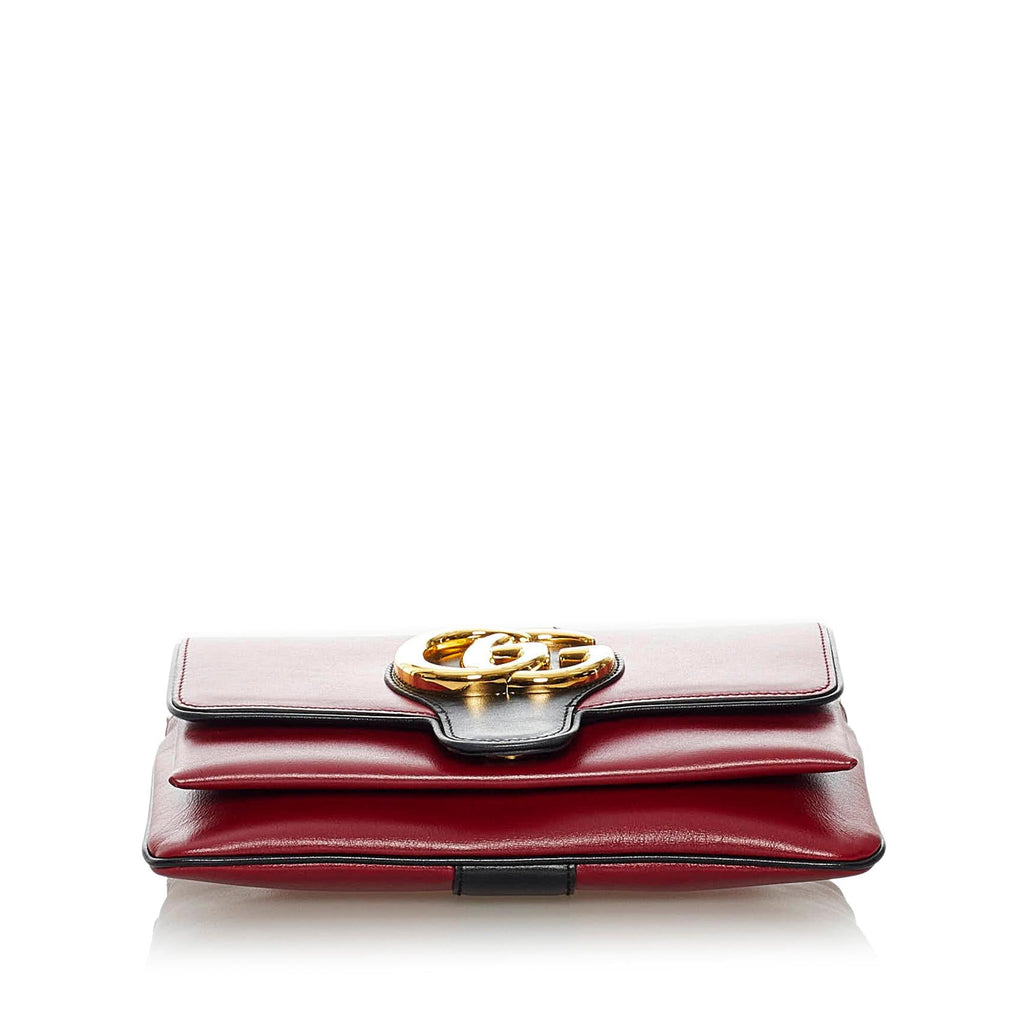 Gucci Arli Leather Crossbody Bag (SHG-28471)