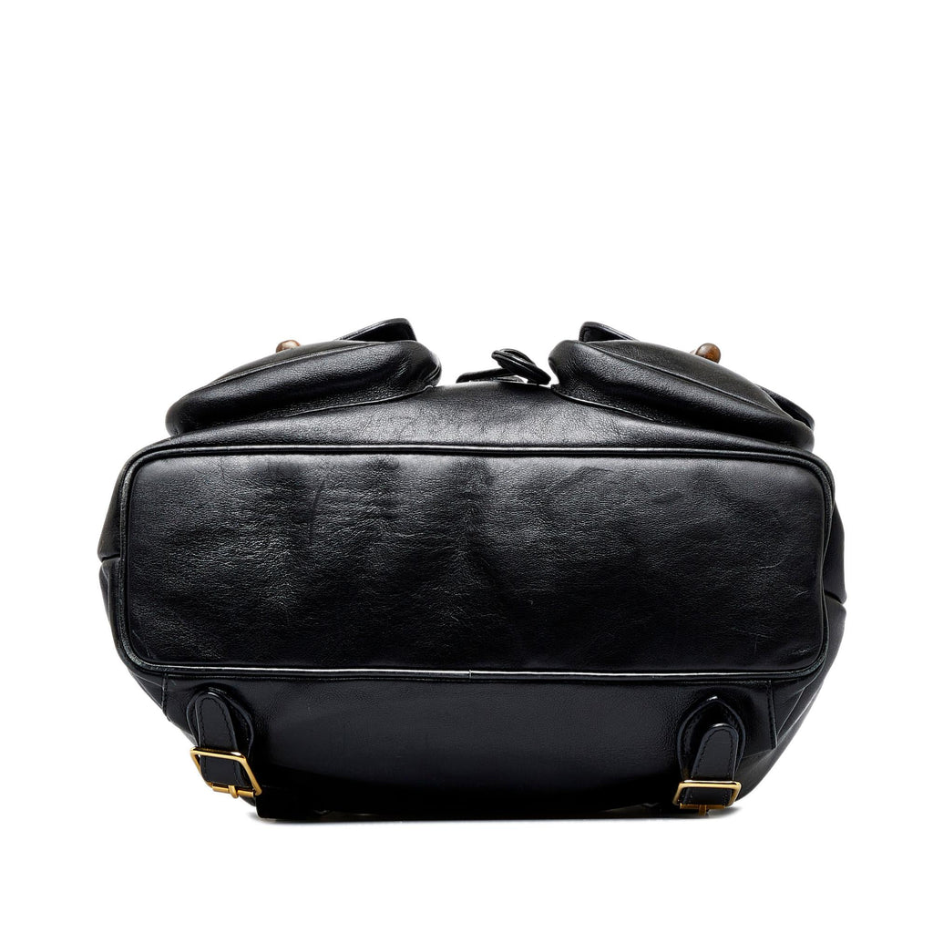 Gucci Bamboo Backpack (SHG-5HUN0U)