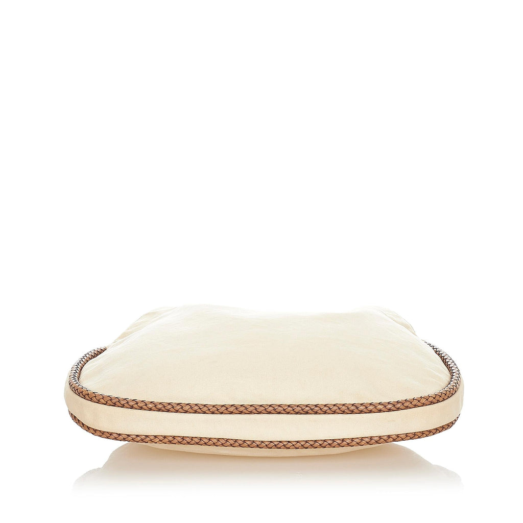 Gucci Bamboo Canvas Handbag (SHG-20998)