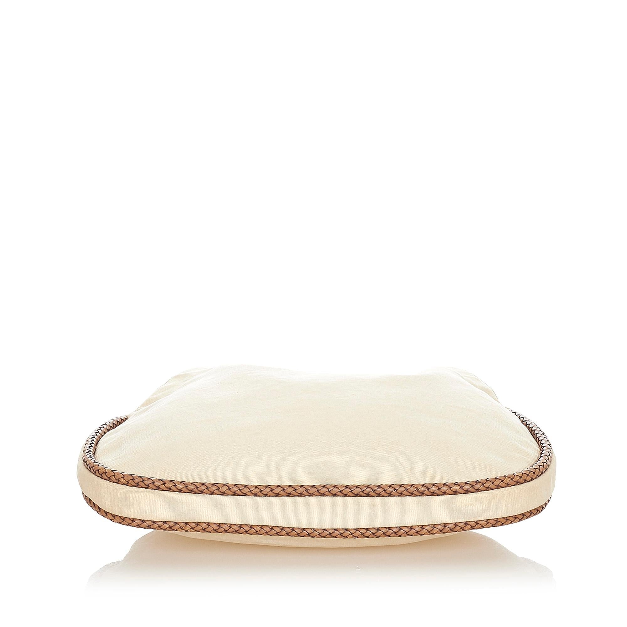 Gucci Bamboo Canvas Handbag (SHG-20998)
