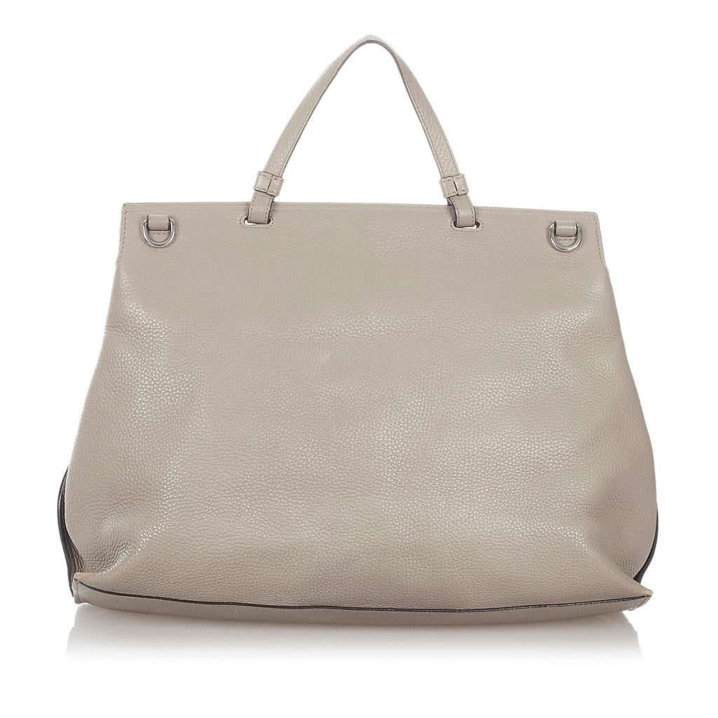 Gucci Bamboo Daily Leather Satchel (SHG-26947)