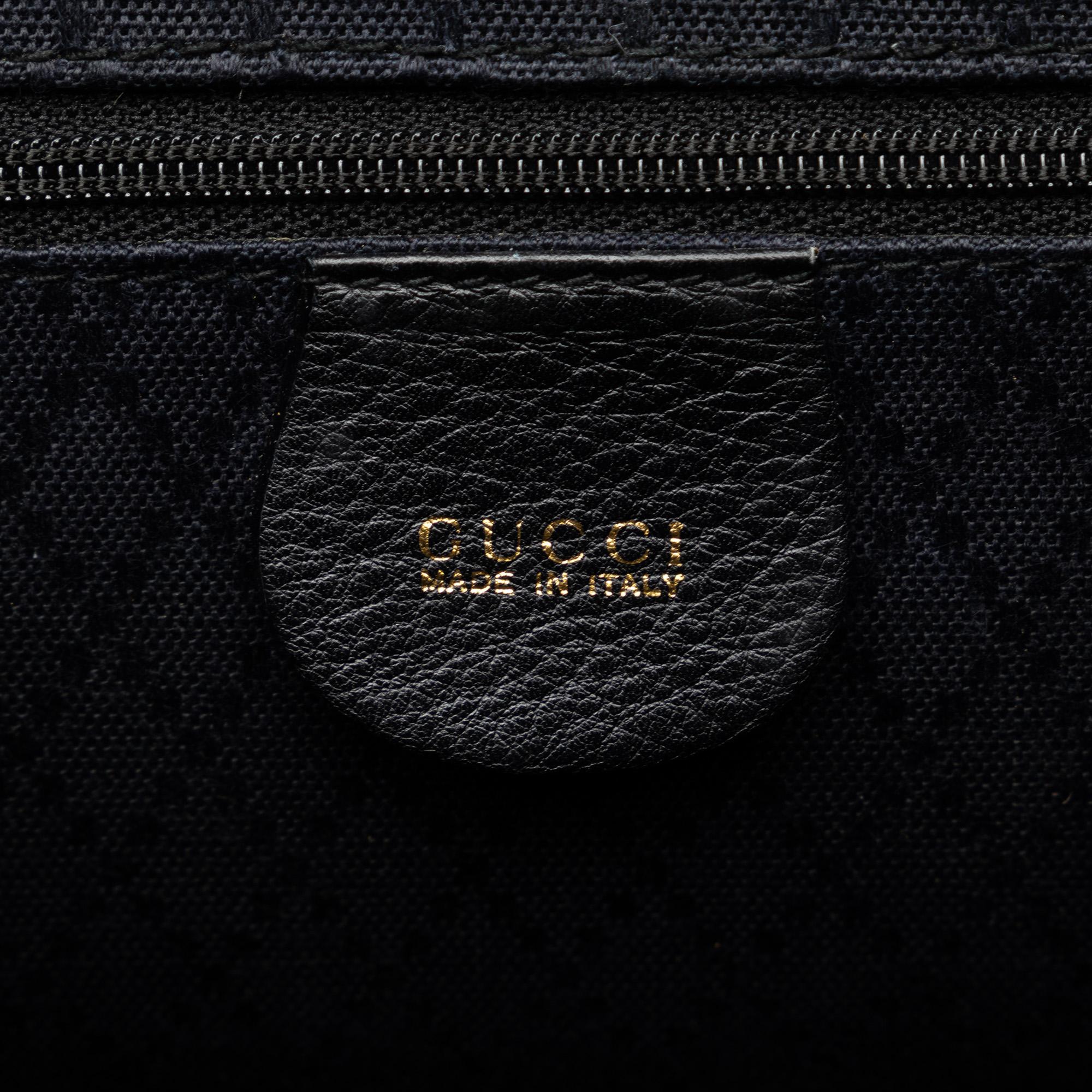 Gucci Bamboo Drawstring Leather Backpack (SHG-b7jhdk)