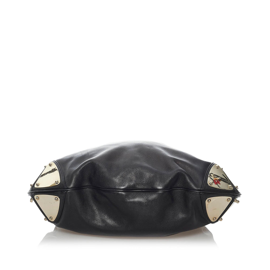 Gucci Bamboo Indy Leather Hobo Bag (SHG-29680)