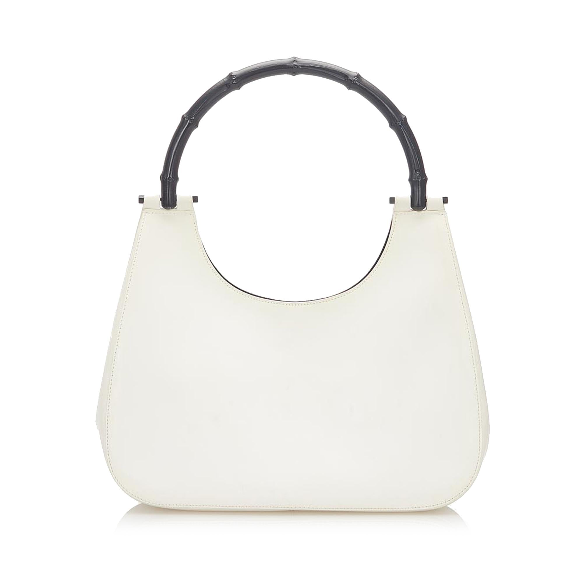 Gucci Bamboo Leather Handbag (SHG-17674)