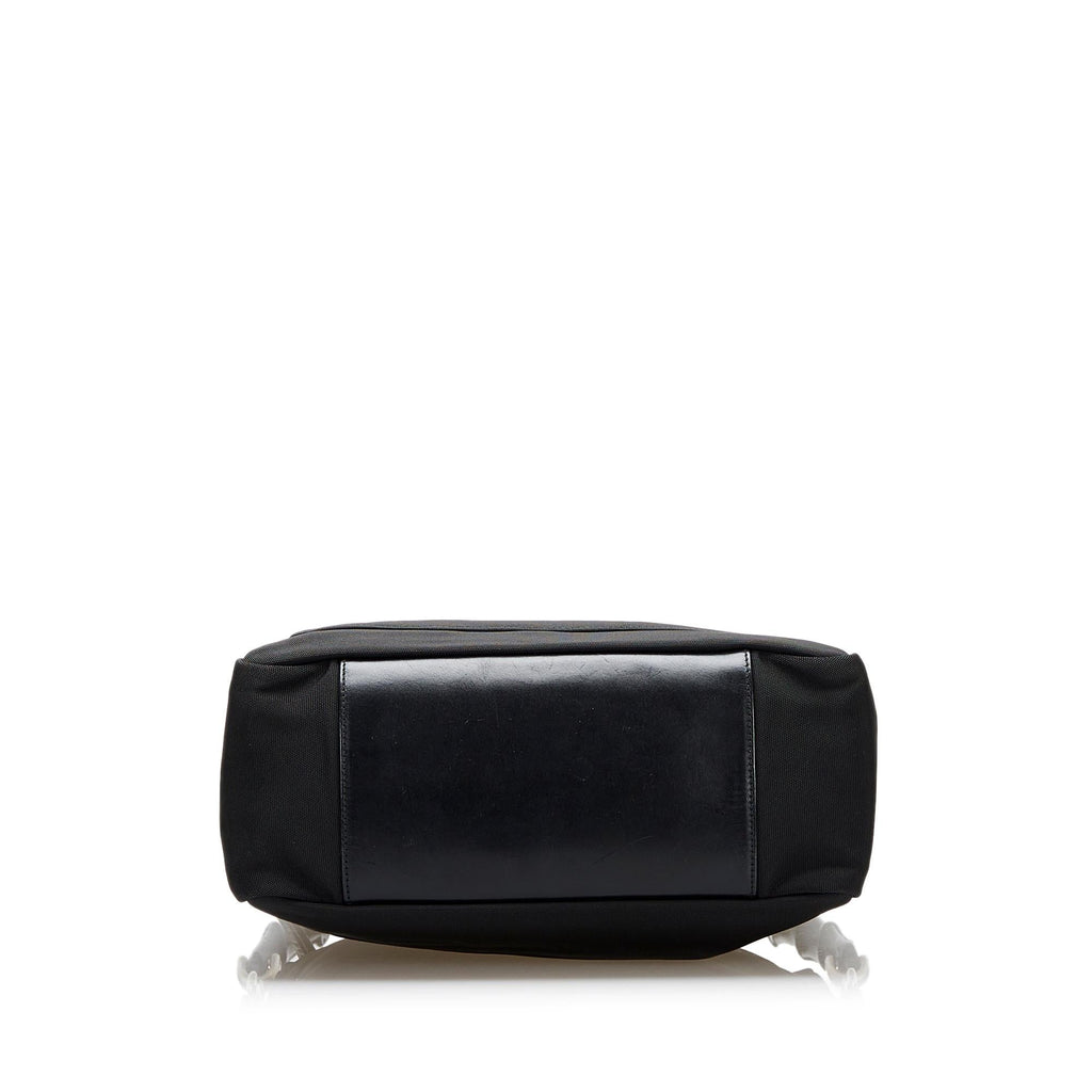 Gucci Bamboo Nylon Satchel (SHG-36702)