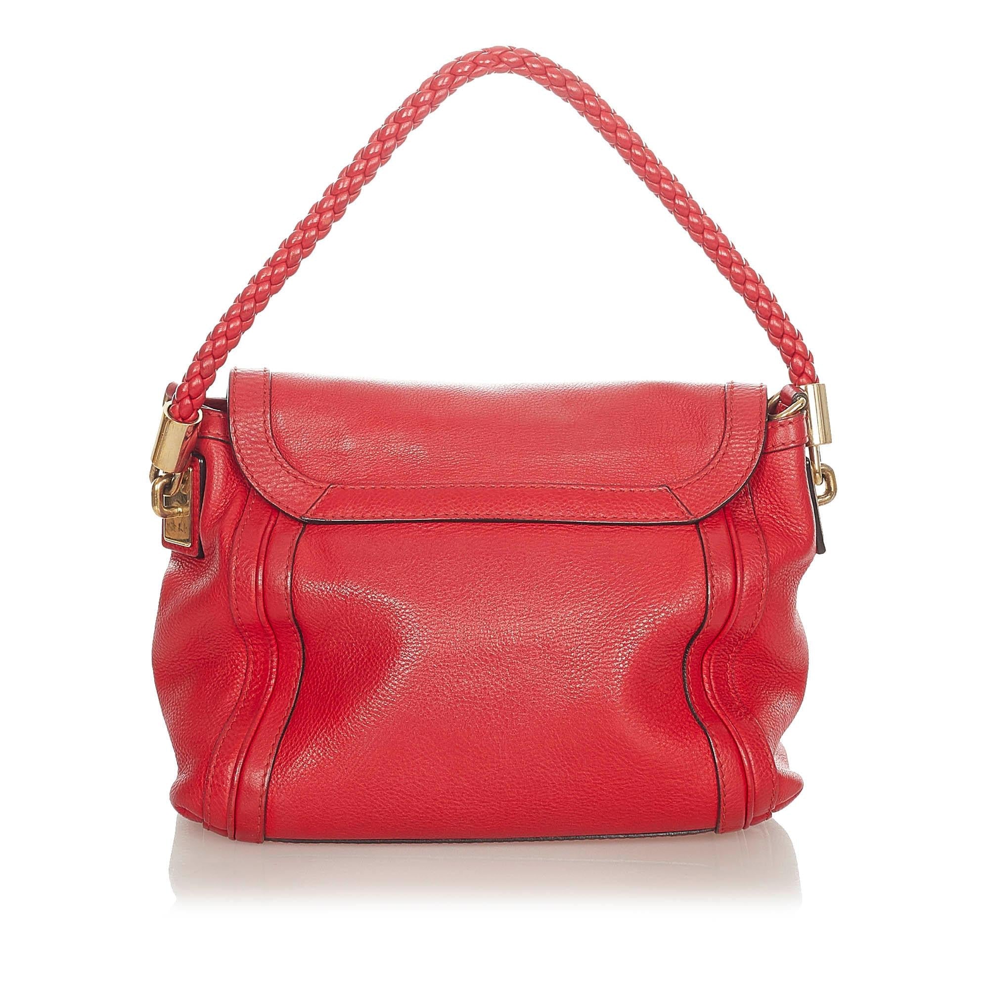 Gucci Bella Leather Satchel (SHG-21423)