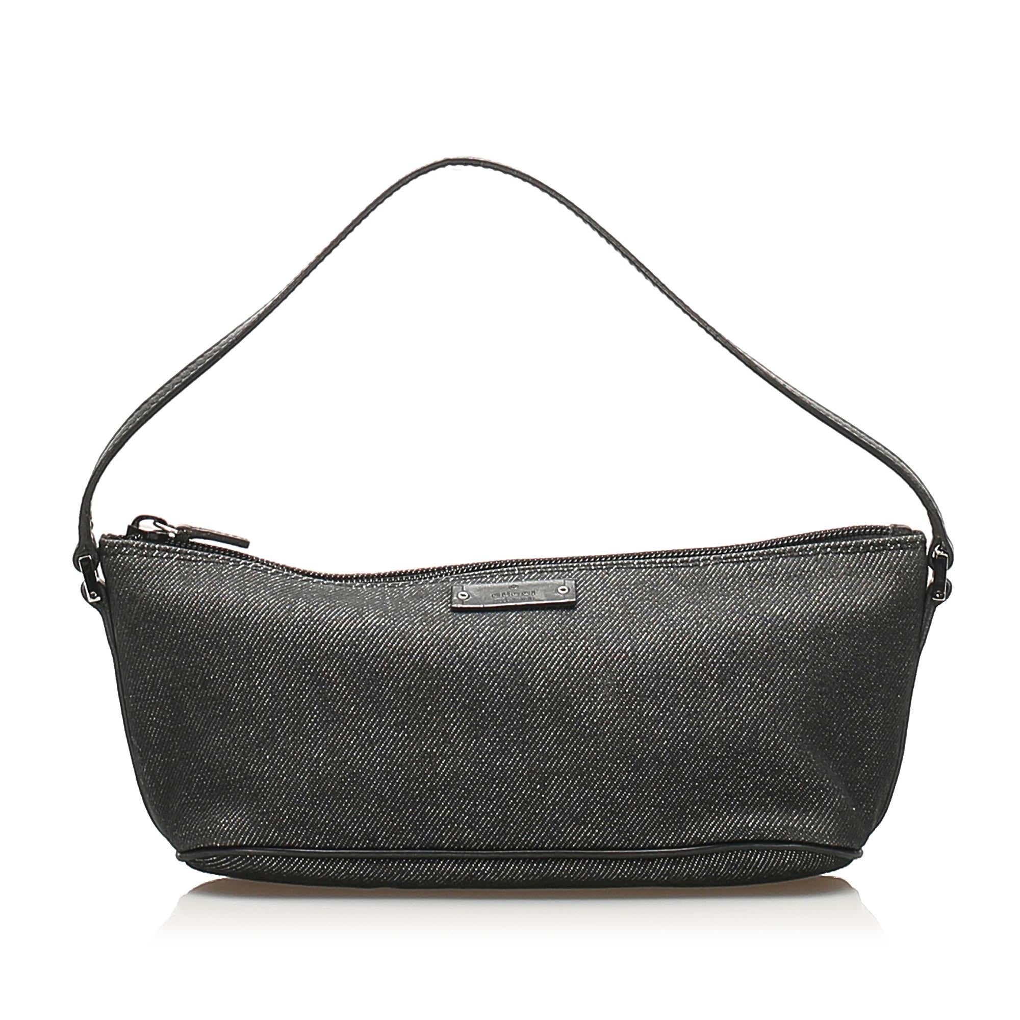 Gucci Boat Canvas Baguette (SHG-14104)