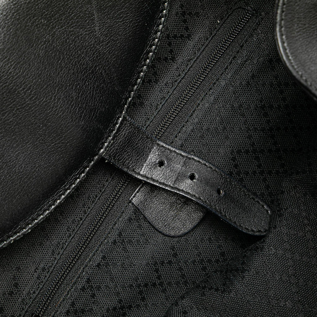 Gucci Calfskin Bamboo Drawstring Backpack