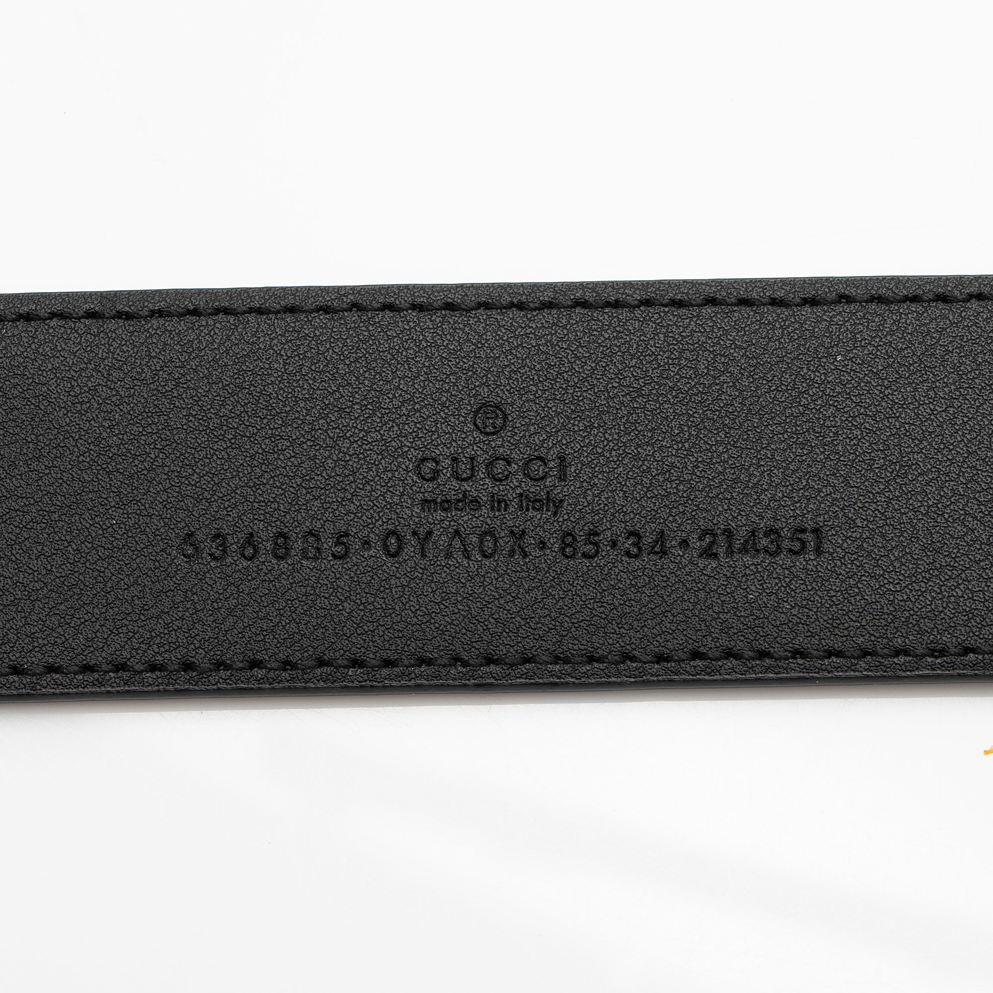 Gucci Calfskin Interlocking G Belt - Size 34 / 85 (SHF-TdVuwc)