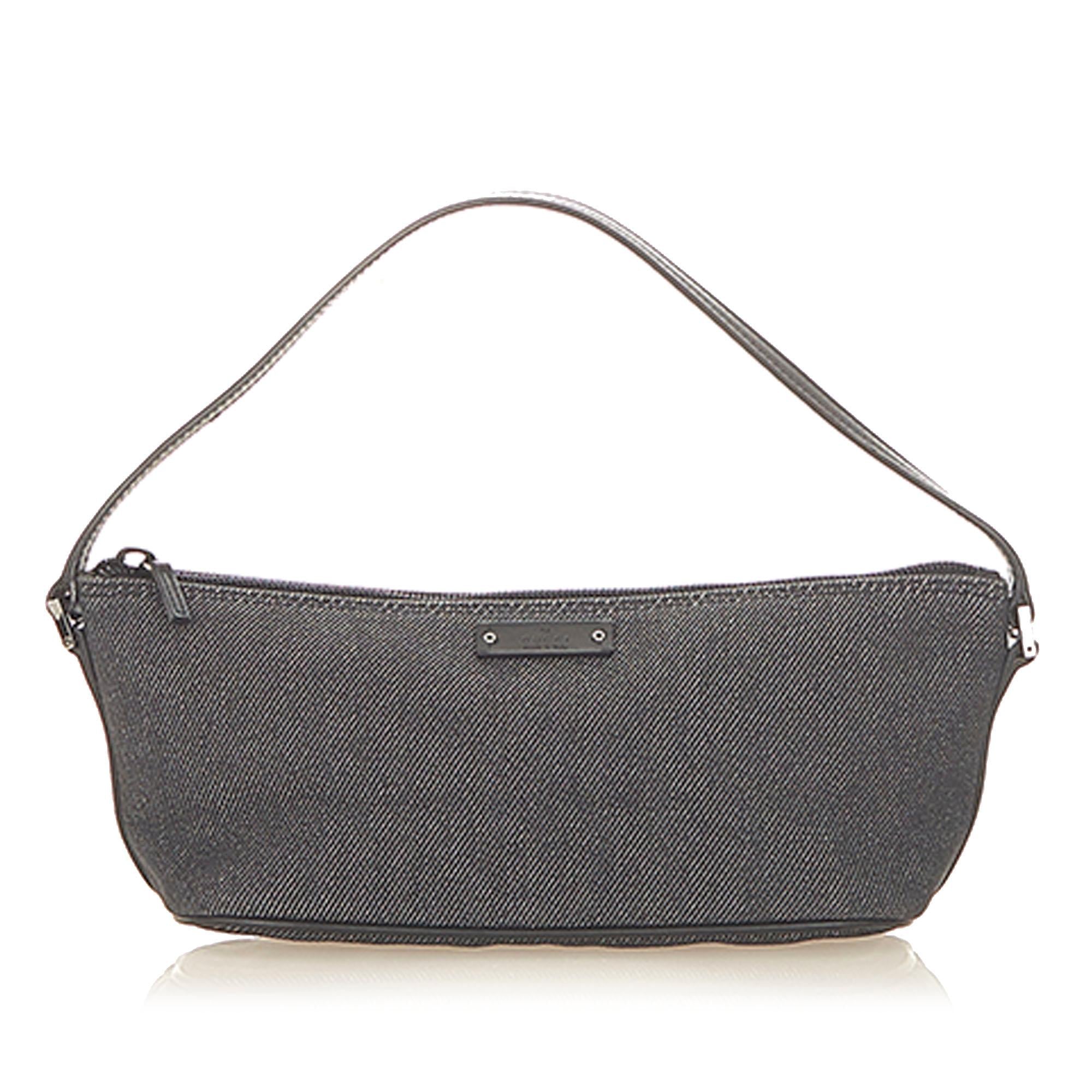 Gucci Canvas Boat (SHG-29557)