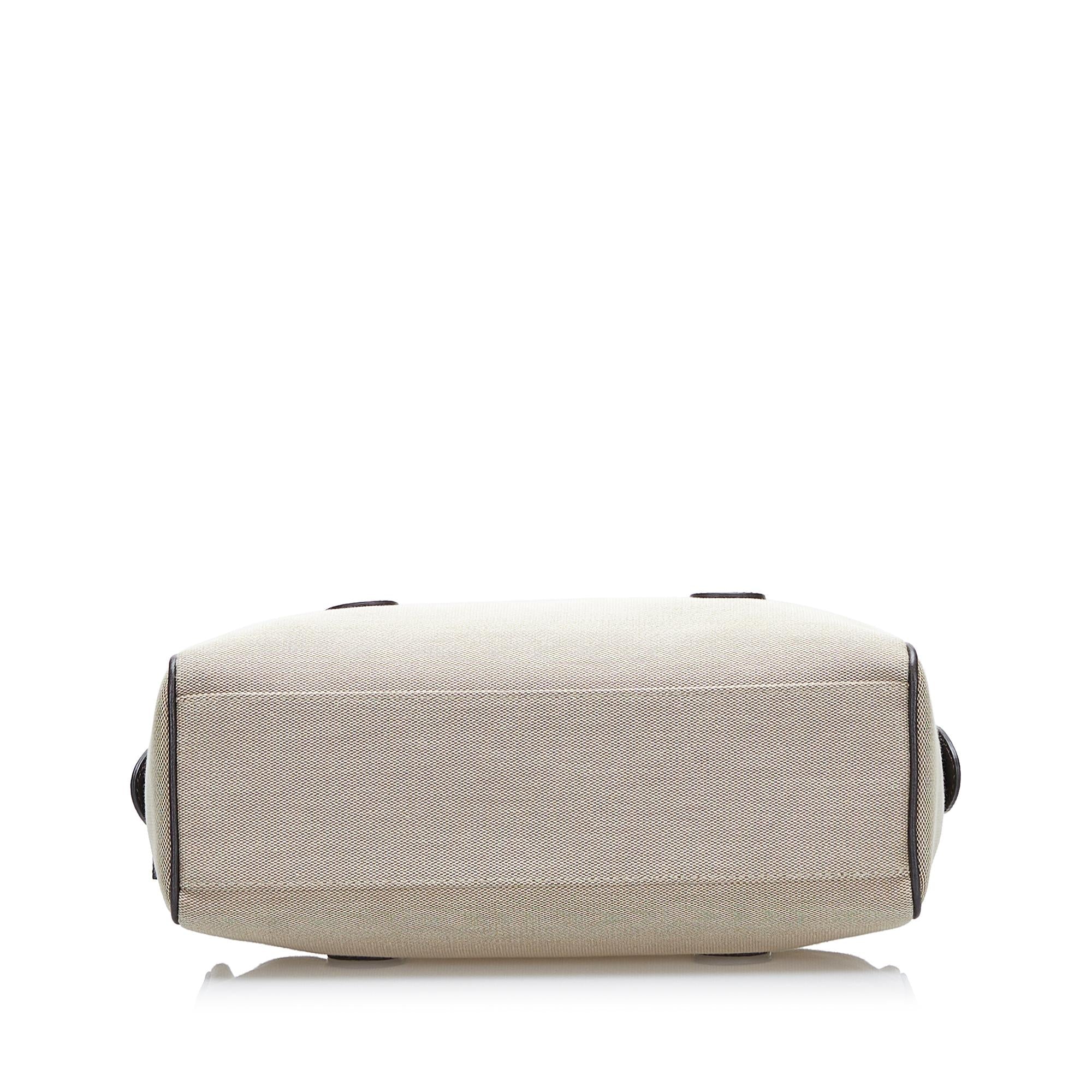 Gucci Canvas Boston Bag (SHG-36173)