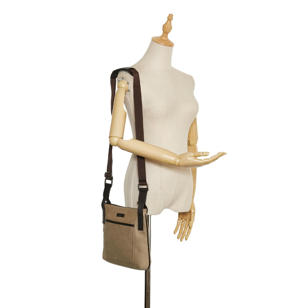 Gucci Canvas Crossbody Bag (SHG-35854)
