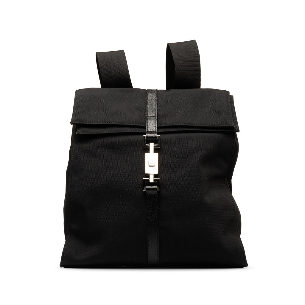Gucci Canvas Jackie Backpack (SHG-zYAQ6k)