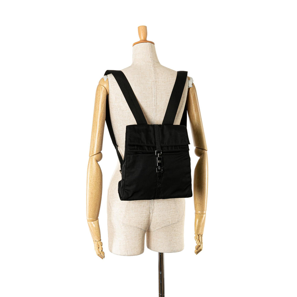 Gucci Canvas Jackie Backpack (SHG-c2ptzg)