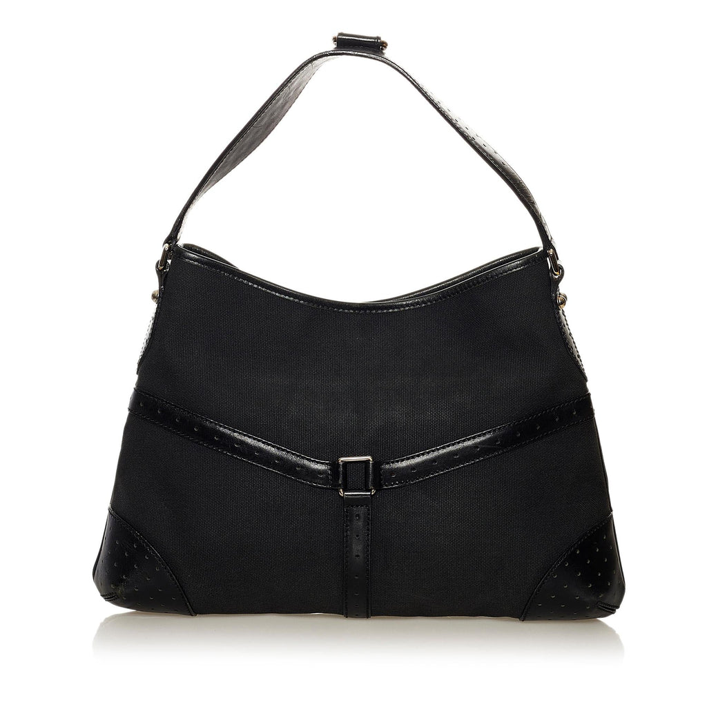 Gucci Canvas Reins Shoulder Bag (SHG-33126)
