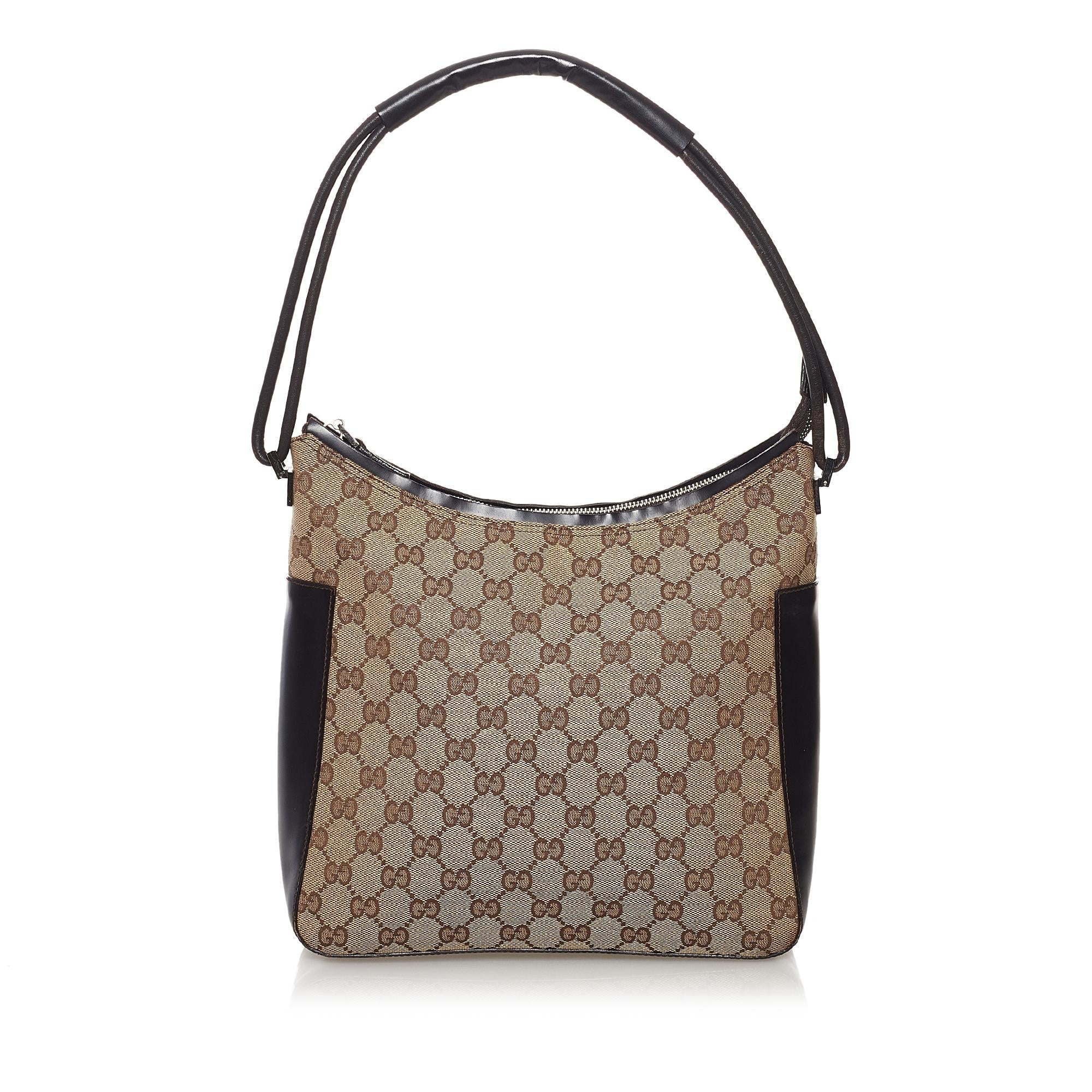 Gucci Canvas Shoulder Bag (SHG-34725)