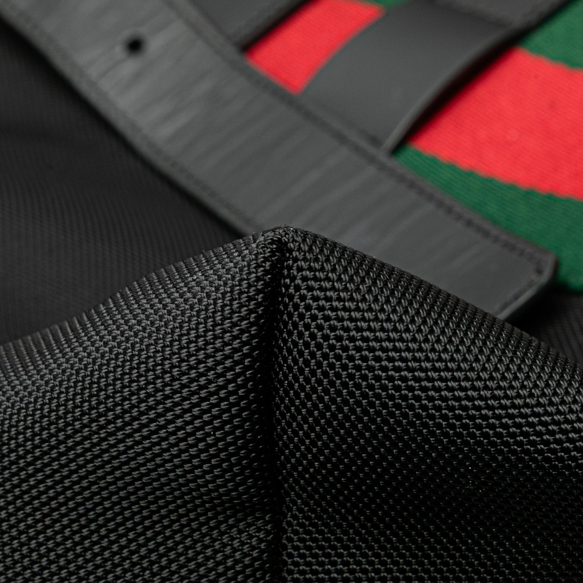 Gucci Canvas Techno Web Fold Over Backpack