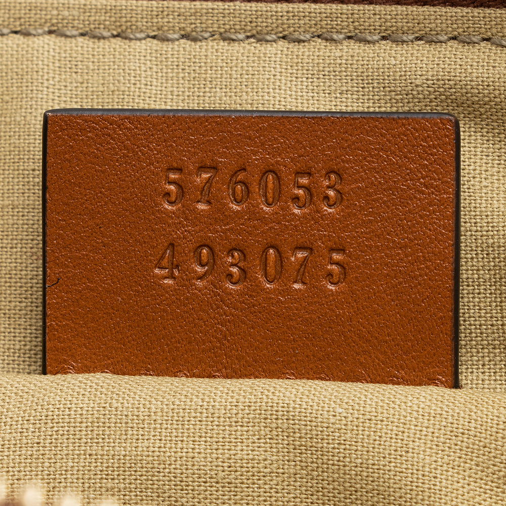 Gucci Canvas Vintage Web Wristlet (SHF-16199)