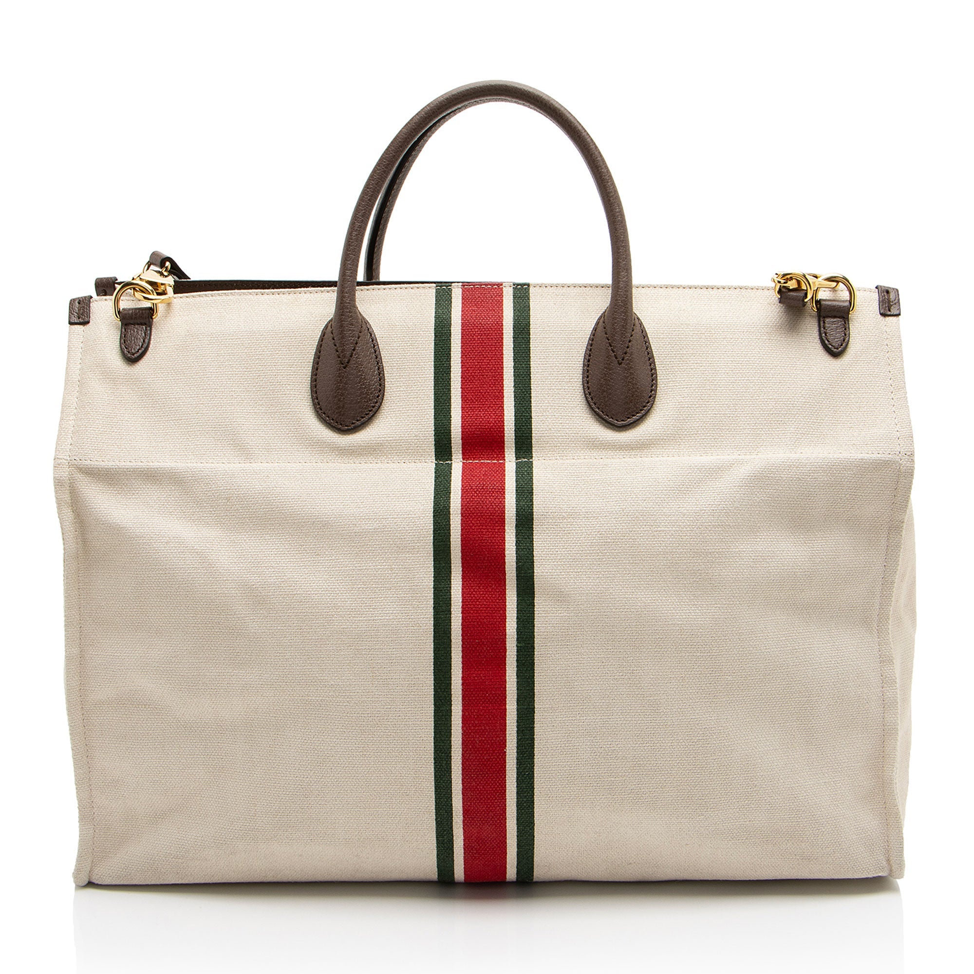 Gucci Canvas Web Foldable Large Tote