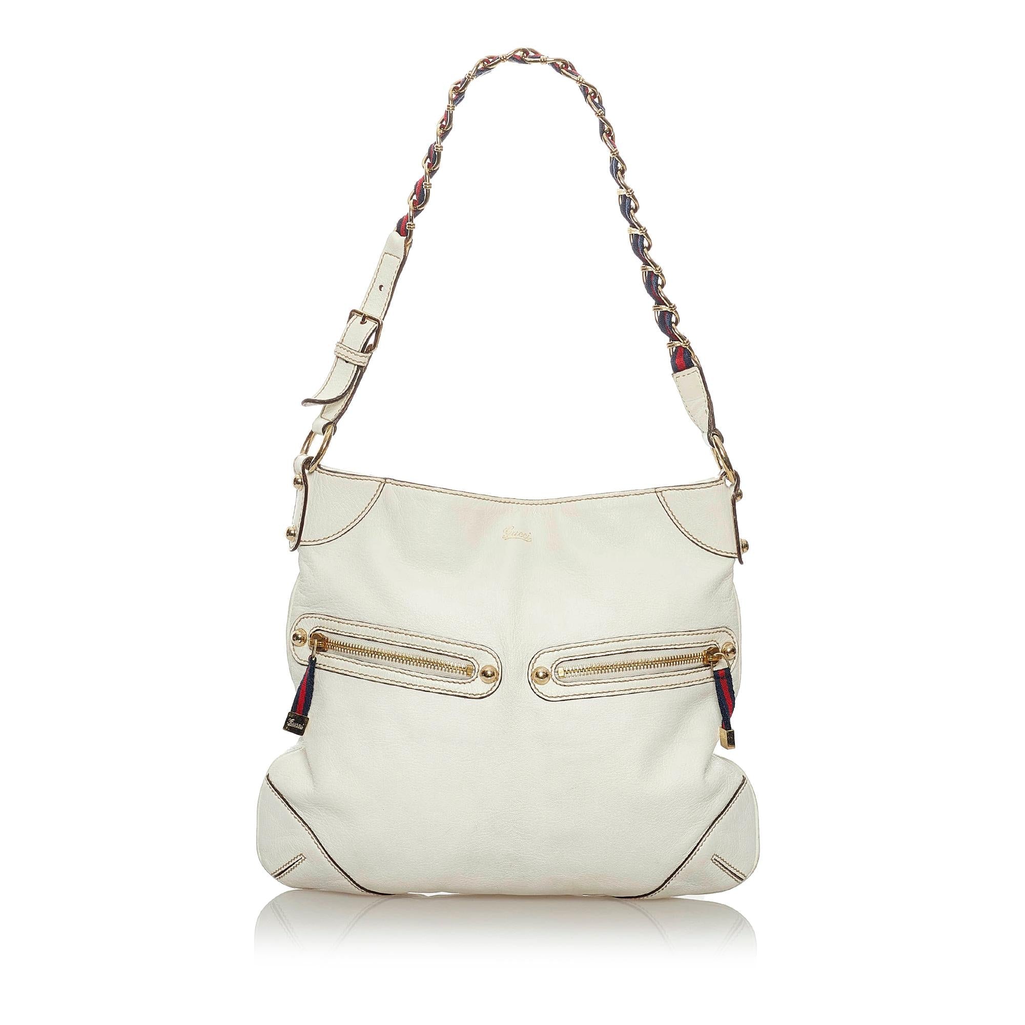 Gucci Capri Ranch Kid Leather Hobo Bag (SHG-28999)