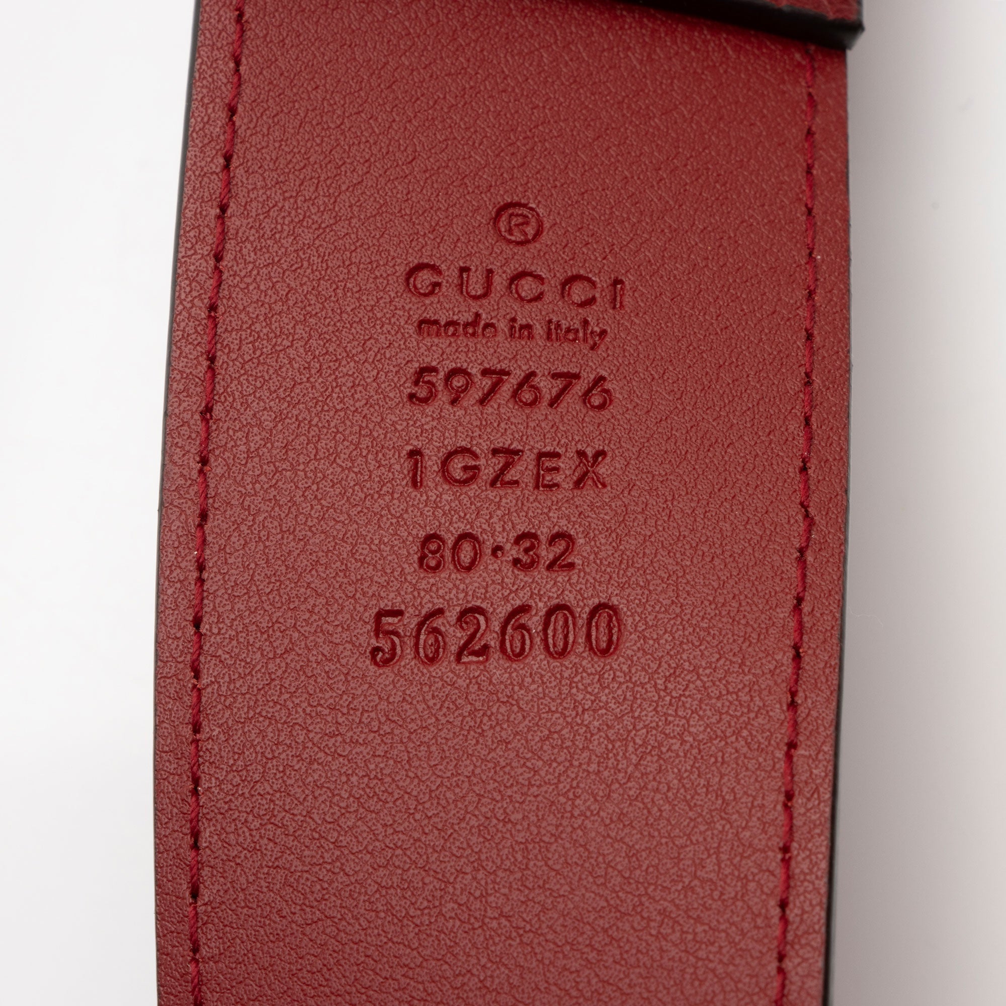 Gucci Cracked Calfskin Morpheus Belt Bag - 32 / 80
