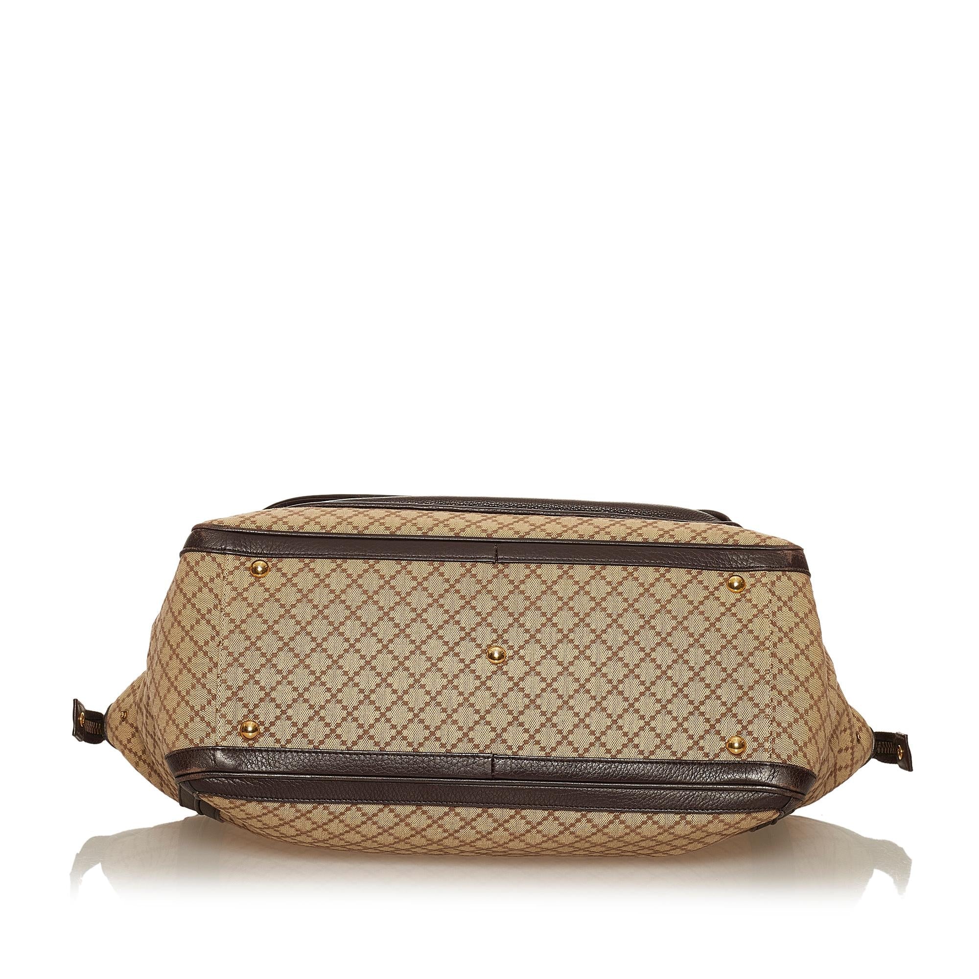 Gucci Diamante 1973 Canvas Tote Bag (SHG-29458)