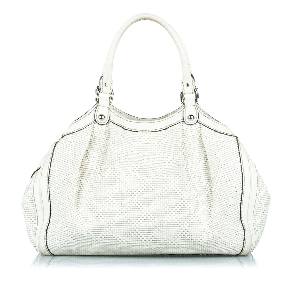 Gucci Diamante Sukey Canvas Shoulder Bag (SHG-32181)