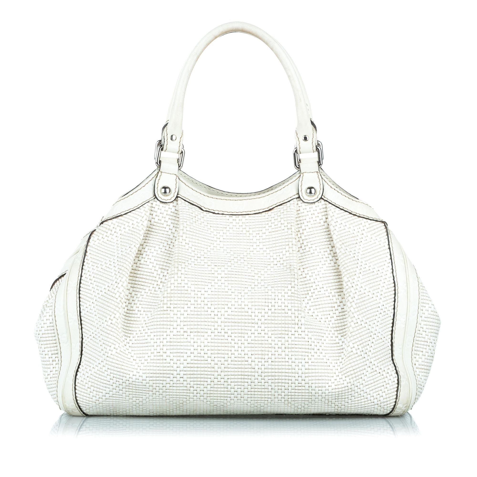 Gucci Diamante Sukey Canvas Shoulder Bag (SHG-32181)