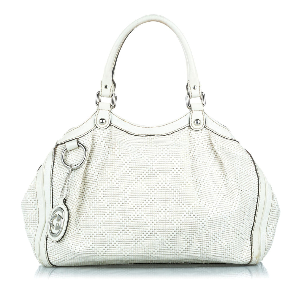 Gucci Diamante Sukey Canvas Shoulder Bag (SHG-32181)