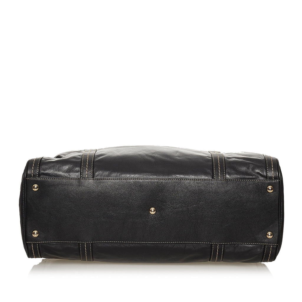 Gucci Duchessa Leather Boston Bag (SHG-2FBg0A)