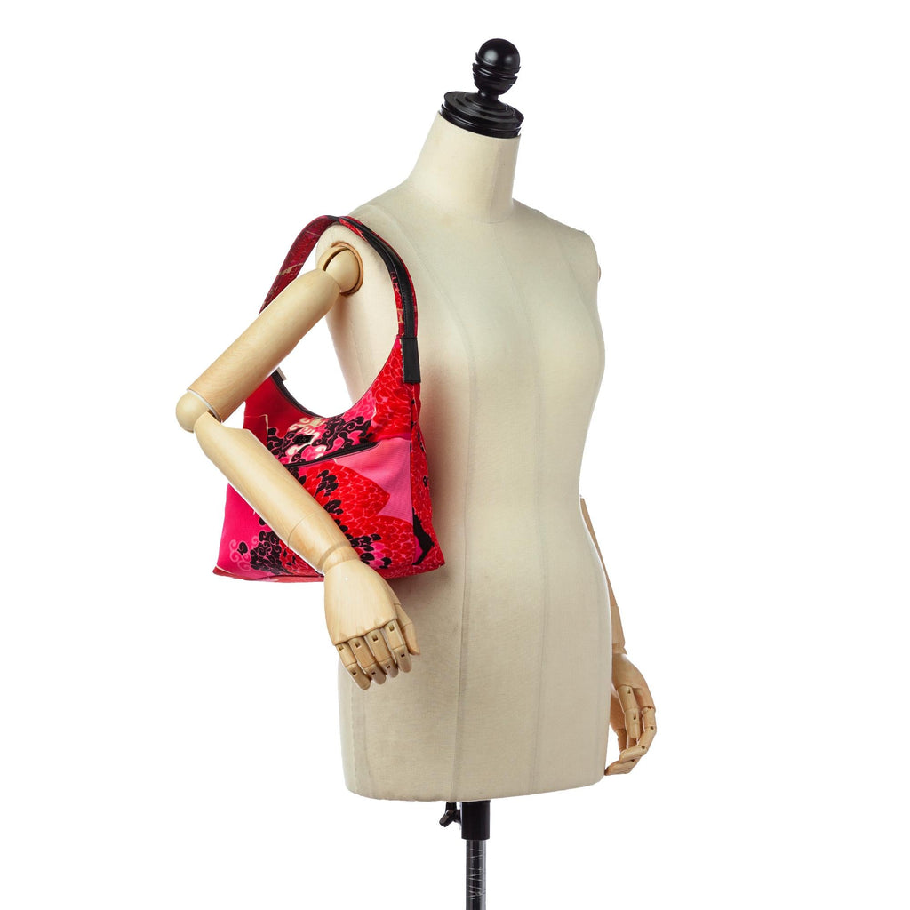 Gucci Flora Canvas Shoulder Bag (SHG-37758)