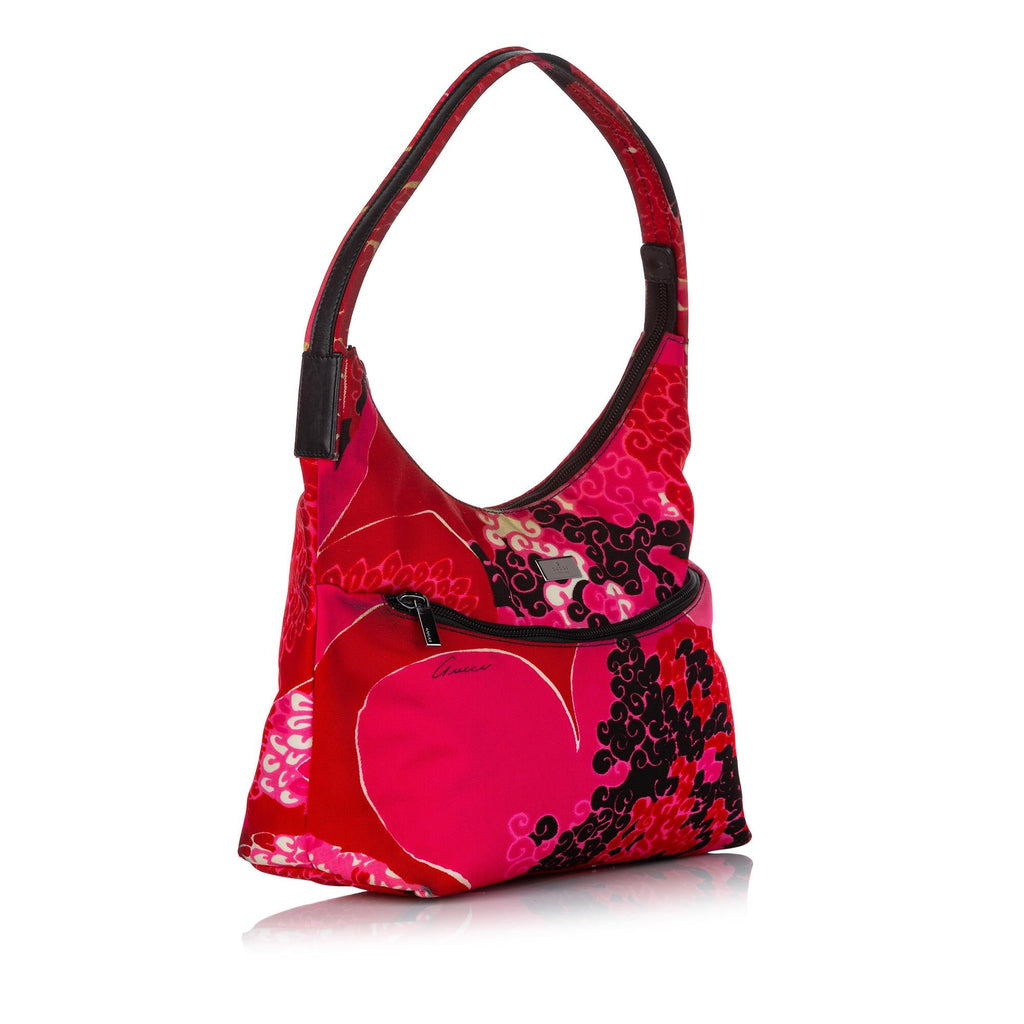 Gucci Flora Canvas Shoulder Bag (SHG-37758)