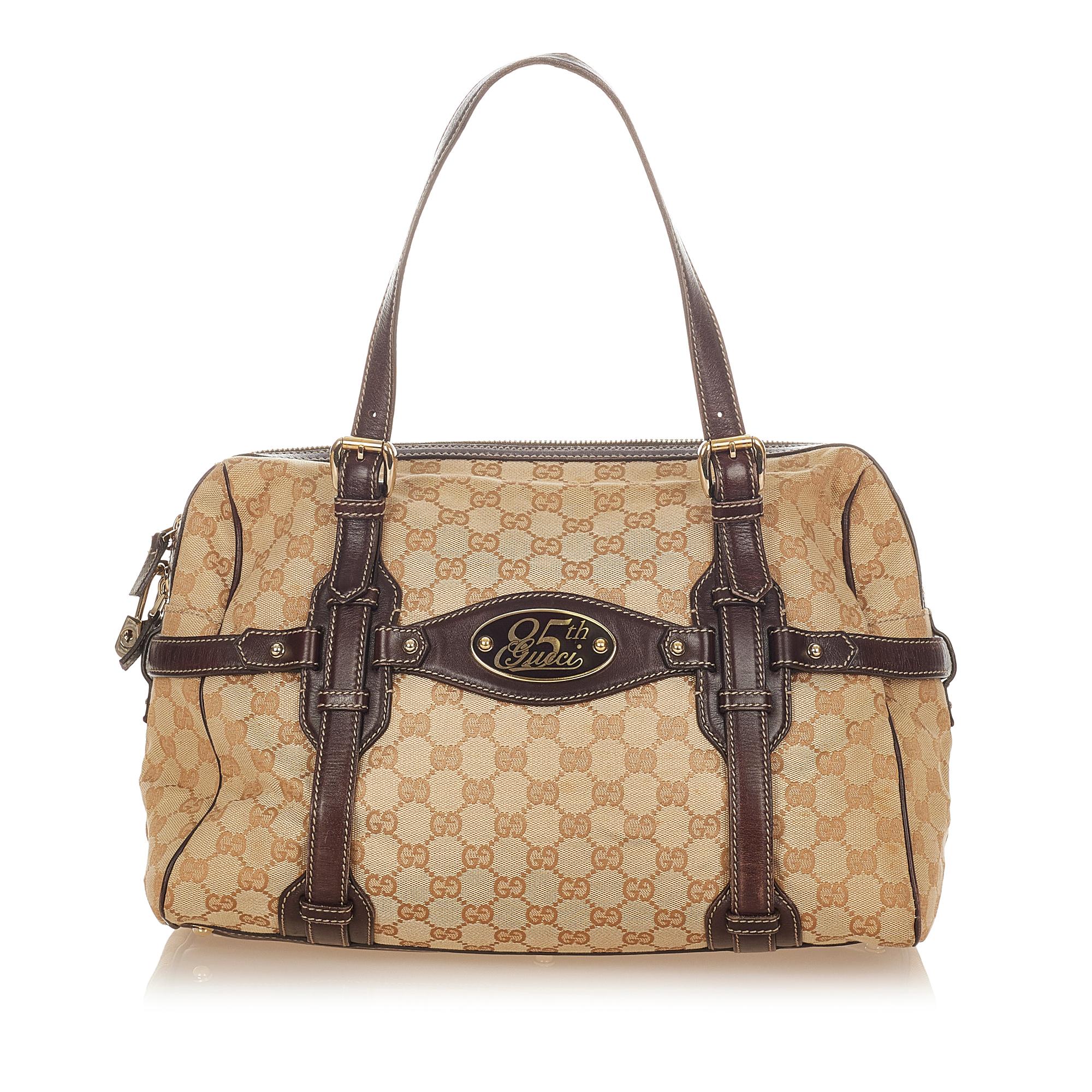 Gucci GG Canvas 85th Anniversary Shoulder Bag (SHG-25944)