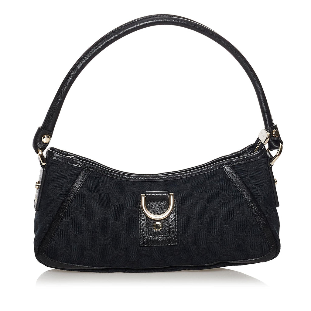 Gucci GG Canvas Abbey D-Ring Baguette (SHG-31784)