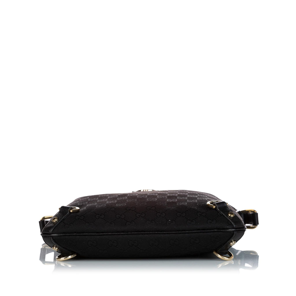 Gucci GG Canvas Abbey D-Ring Crossbody Bag (SHG-28063)