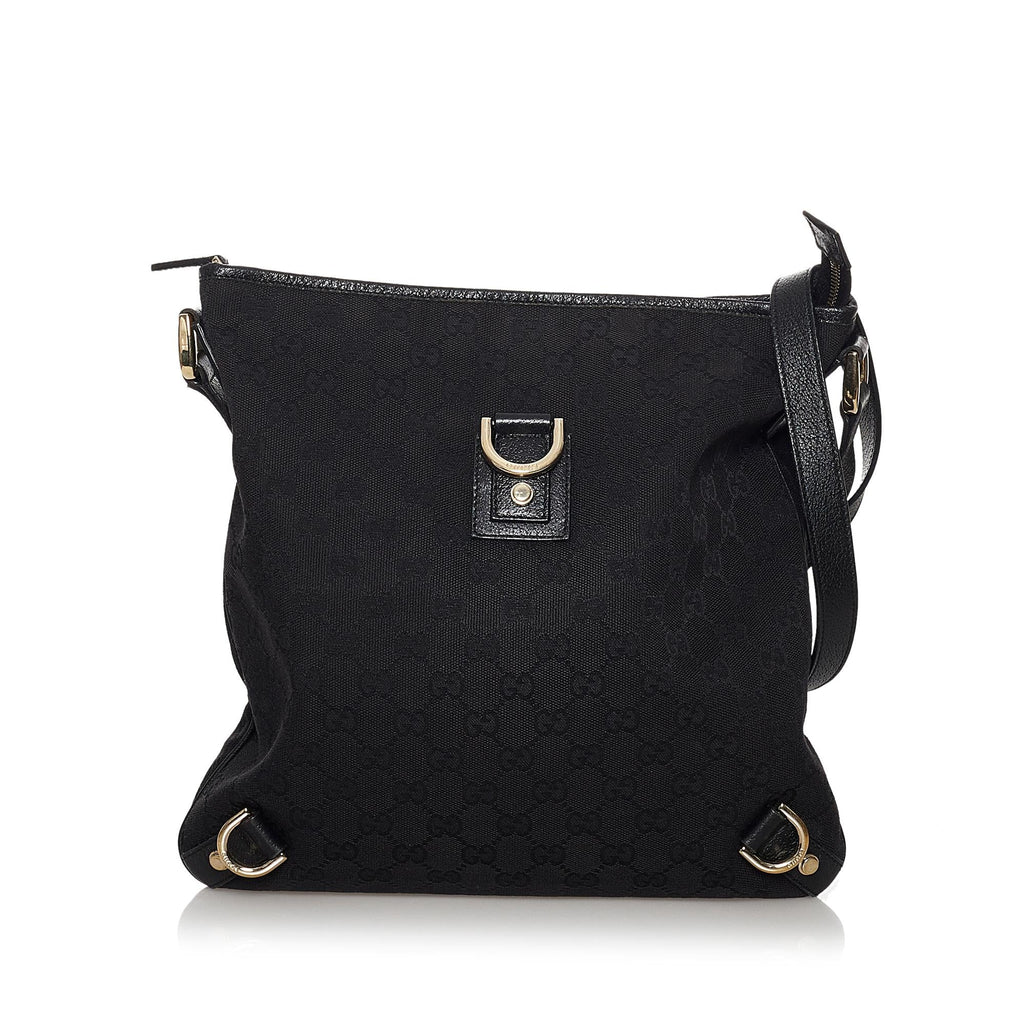 Gucci GG Canvas Abbey D-Ring Crossbody Bag (SHG-29759)
