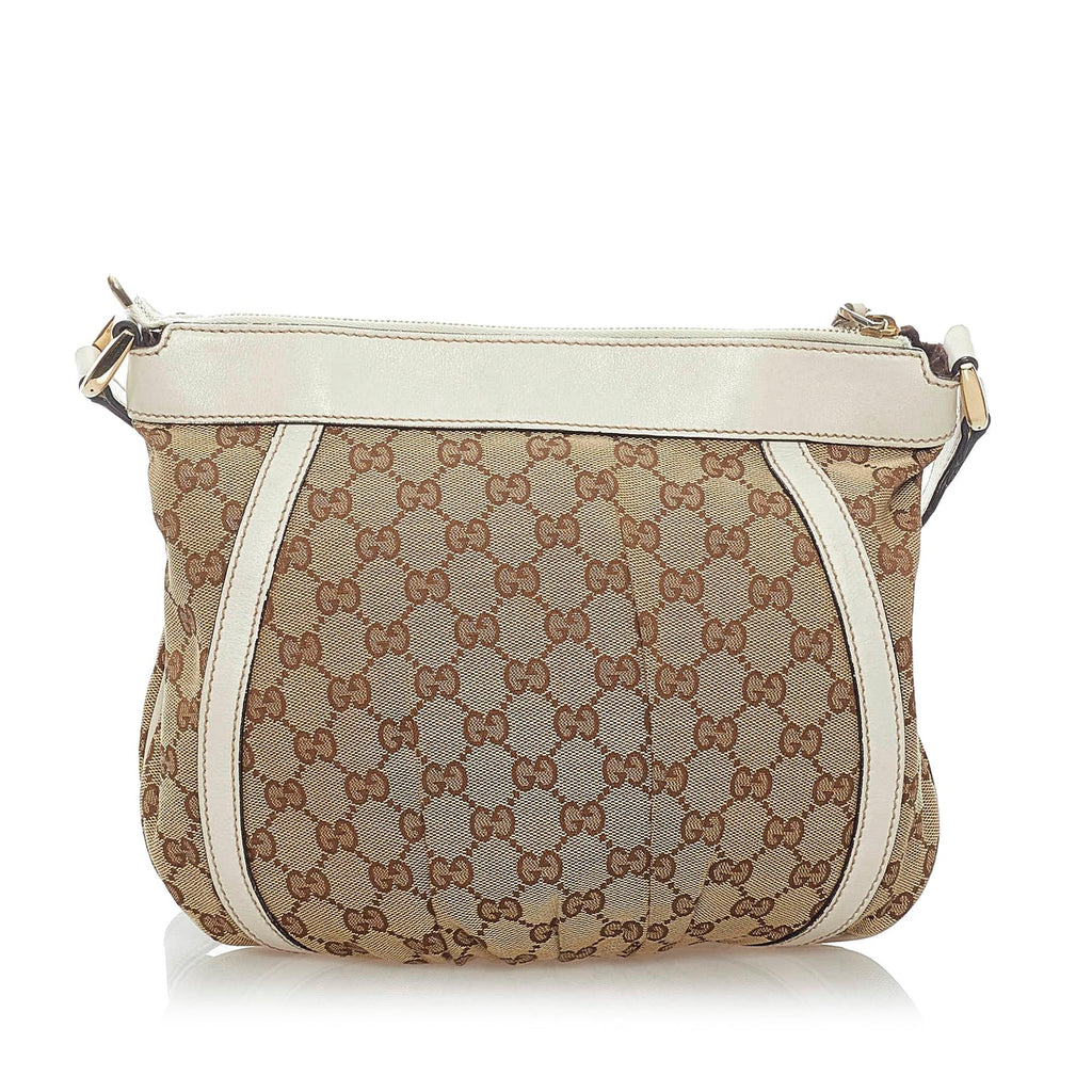 Gucci GG Canvas Abbey D-Ring Crossbody Bag (SHG-33207)