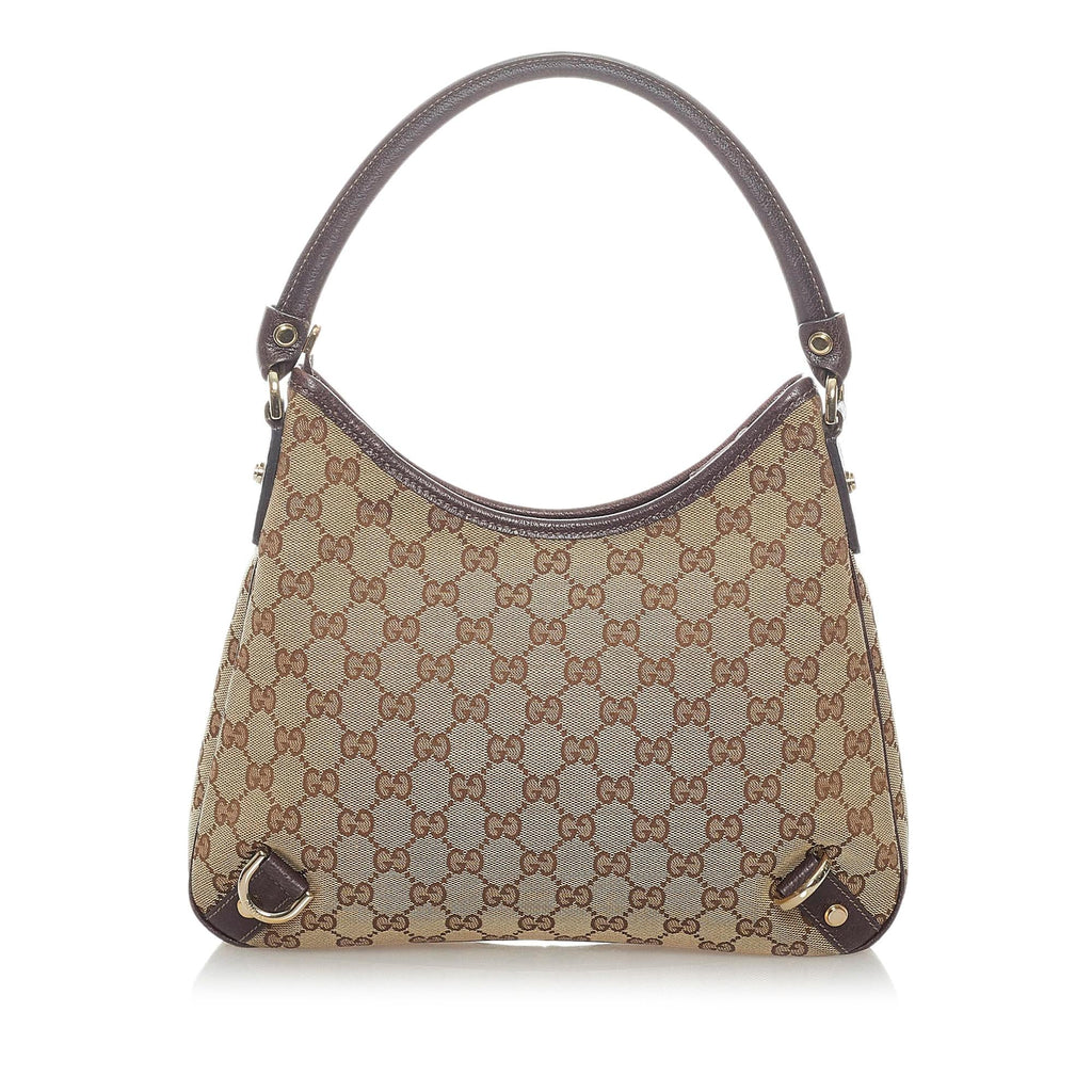 Gucci GG Canvas Abbey D-Ring Handbag (SHG-32919)