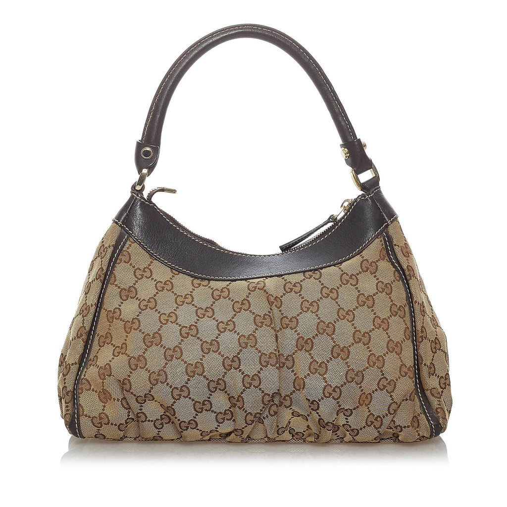 Gucci GG Canvas Abbey D-Ring Shoulder Bag (SHG-29860)